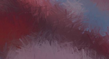 Taranmış Boyalı Soyut Arkaplan. Fırça darbesi ile boyanmış. Boya darbeleri. 2B Görüntü.