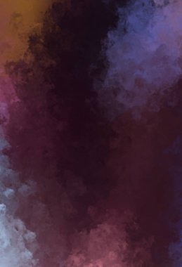 Taranmış Boyalı Soyut Arkaplan. Fırça darbesi ile boyanmış. Boya darbeleri. 2B Görüntü.