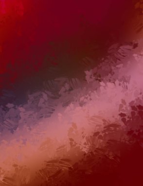 Taranmış Boyalı Soyut Arkaplan. Fırça darbesi ile boyanmış. Boya darbeleri. 2B Görüntü.