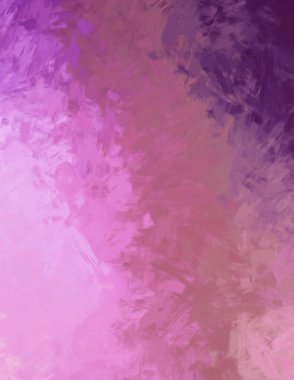 Taranmış Boyalı Soyut Arkaplan. Fırça darbesi ile boyanmış. Boya darbeleri. 2B Görüntü.