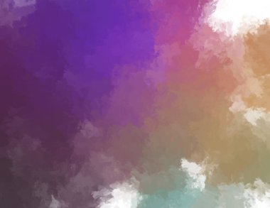 Taranmış Boyalı Soyut Arkaplan. Fırça darbesi ile boyanmış. Boya darbeleri. 2B Görüntü.