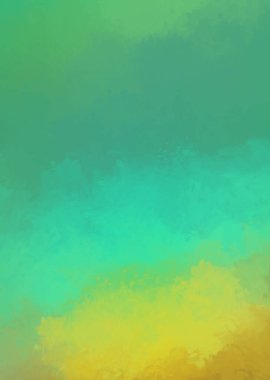 Taranmış Boyalı Soyut Arkaplan. Fırça darbesi ile boyanmış. Boya darbeleri. 2B Görüntü.