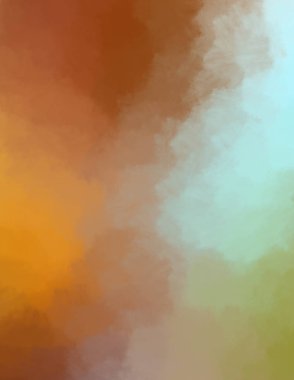 Taranmış Boyalı Soyut Arkaplan. Fırça darbesi ile boyanmış. Boya darbeleri. 2B Görüntü.