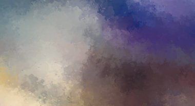 Taranmış Boyalı Soyut Arkaplan. Fırça darbesi ile boyanmış. Boya darbeleri. 2B Görüntü.