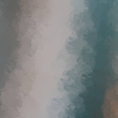 Taranmış Boyalı Soyut Arkaplan. Fırça darbesi ile boyanmış. Boya darbeleri. 2B Görüntü.