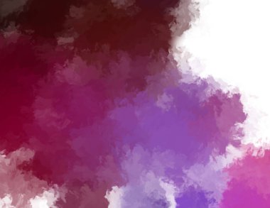 Taranmış Boyalı Soyut Arkaplan. Fırça darbesi ile boyanmış. Boya darbeleri. 2B Görüntü.