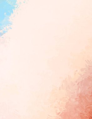 Taranmış Boyalı Soyut Arkaplan. Fırça darbesi ile boyanmış. Boya darbeleri. 2B Görüntü.