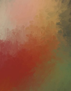 Taranmış Boyalı Soyut Arkaplan. Fırça darbesi ile boyanmış. Boya darbeleri. 2B Görüntü.