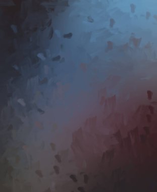 Taranmış Boyalı Soyut Arkaplan. Fırça darbesi ile boyanmış. Boya darbeleri. 2B Görüntü.