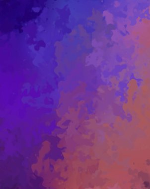 Taranmış Boyalı Soyut Arkaplan. Fırça darbesi ile boyanmış. Boya darbeleri. 2B Görüntü.