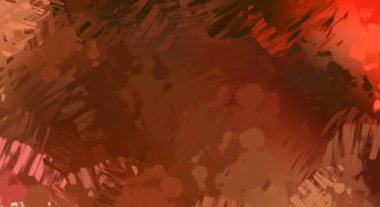 Taranmış Boyalı Soyut Arkaplan. Fırça darbesi ile boyanmış. Boya darbeleri. 2B Görüntü.