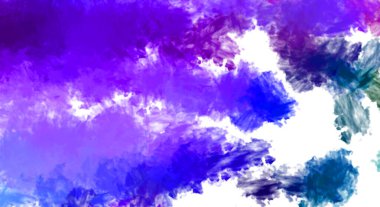 Taranmış Boyalı Soyut Arkaplan. Fırça darbesi ile boyanmış. Boya darbeleri. 2B Görüntü.