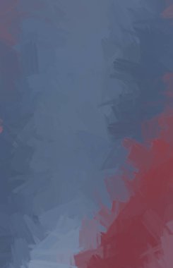 Taranmış Boyalı Soyut Arkaplan. Fırça darbesi ile boyanmış. Boya darbeleri. 2B Görüntü.