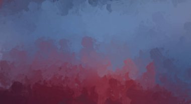 Taranmış Boyalı Soyut Arkaplan. Fırça darbesi ile boyanmış. Boya darbeleri. 2B Görüntü.