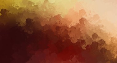 Taranmış Boyalı Soyut Arkaplan. Fırça darbesi ile boyanmış. Boya darbeleri. 2B Görüntü.