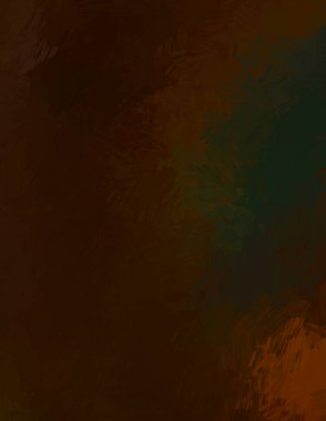 Taranmış Boyalı Soyut Arkaplan. Fırça darbesi ile boyanmış. Boya darbeleri. 2B Görüntü.