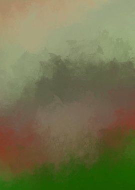 Taranmış Boyalı Soyut Arkaplan. Fırça darbesi ile boyanmış. Boya darbeleri. 2B Görüntü.