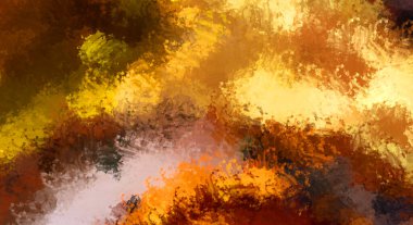 Taranmış Boyalı Soyut Arkaplan. Fırça darbesi ile boyanmış. Boya darbeleri. 2B Görüntü.