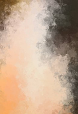 Taranmış Boyalı Soyut Arkaplan. Fırça darbesi ile boyanmış. Boya darbeleri. 2B Görüntü.