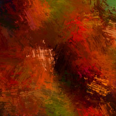 Taranmış Boyalı Soyut Arkaplan. Fırça darbesi ile boyanmış. Boya darbeleri. 2B Görüntü.