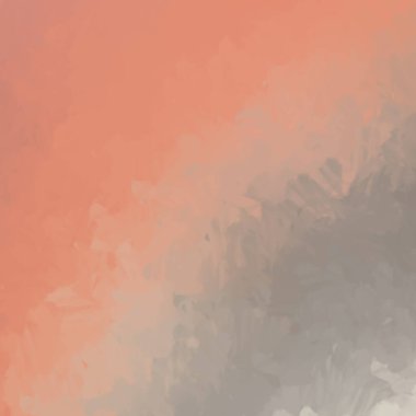 Taranmış Boyalı Soyut Arkaplan. Fırça darbesi ile boyanmış. Boya darbeleri. 2B Görüntü.