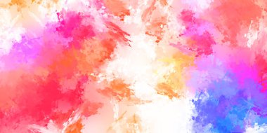 Taranmış Boyalı Soyut Arkaplan. Fırça darbesi ile boyanmış. Boya darbeleri. 2B Görüntü.