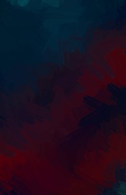 Taranmış Boyalı Soyut Arkaplan. Fırça darbesi ile boyanmış. Boya darbeleri. 2B Görüntü.