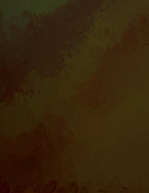 Taranmış Boyalı Soyut Arkaplan. Fırça darbesi ile boyanmış. Boya darbeleri. 2B Görüntü.