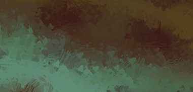 Taranmış Boyalı Soyut Arkaplan. Fırça darbesi ile boyanmış. Boya darbeleri. 2B Görüntü.