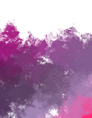 Taranmış Boyalı Soyut Arkaplan. Fırça darbesi ile boyanmış. Boya darbeleri. 2B Görüntü.