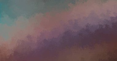 Taranmış Boyalı Soyut Arkaplan. Fırça darbesi ile boyanmış. Boya darbeleri. 2B Görüntü.