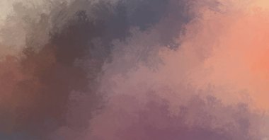 Taranmış Boyalı Soyut Arkaplan. Fırça darbesi ile boyanmış. Boya darbeleri. 2B Görüntü.