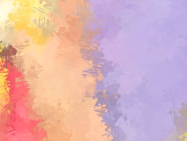 Taranmış Boyalı Soyut Arkaplan. Fırça darbesi ile boyanmış. Boya darbeleri. 2B Görüntü.