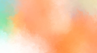 Taranmış Boyalı Soyut Arkaplan. Fırça darbesi ile boyanmış. Boya darbeleri. 2B Görüntü.