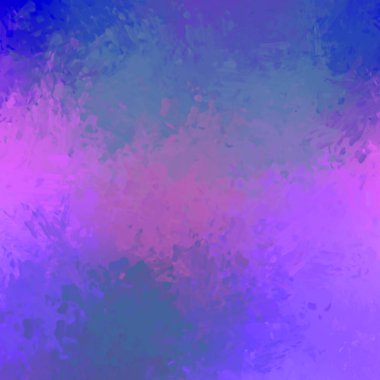 Taranmış Boyalı Soyut Arkaplan. Fırça darbesi ile boyanmış. Boya darbeleri. 2B Görüntü.