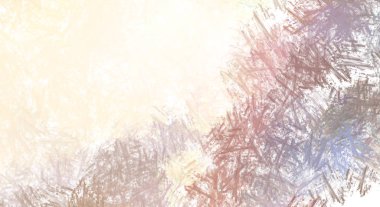 Taranmış Boyalı Soyut Arkaplan. Fırça darbesi ile boyanmış. Boya darbeleri. 2B Görüntü.