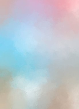 Taranmış Boyalı Soyut Arkaplan. Fırça darbesi ile boyanmış. Boya darbeleri. 2B Görüntü.