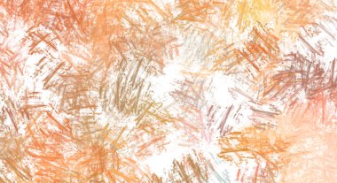 Taranmış Boyalı Soyut Arkaplan. Fırça darbesi ile boyanmış. Boya darbeleri. 2B Görüntü.