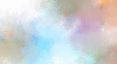 Taranmış Boyalı Soyut Arkaplan. Fırça darbesi ile boyanmış. Boya darbeleri. 2B Görüntü.