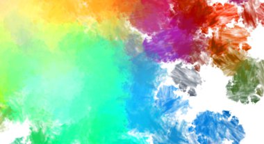 Taranmış Boyalı Soyut Arkaplan. Fırça darbesi ile boyanmış. Boya darbeleri. 2B Görüntü.