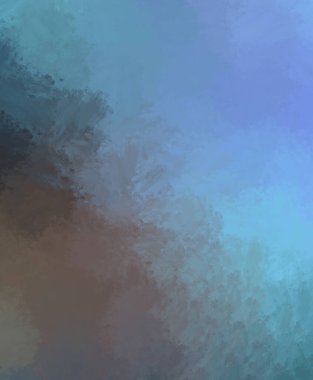 Taranmış Boyalı Soyut Arkaplan. Fırça darbesi ile boyanmış. Boya darbeleri. 2B Görüntü.