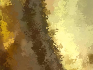 Taranmış Boyalı Soyut Arkaplan. Fırça darbesi ile boyanmış. Boya darbeleri. 2B Görüntü.