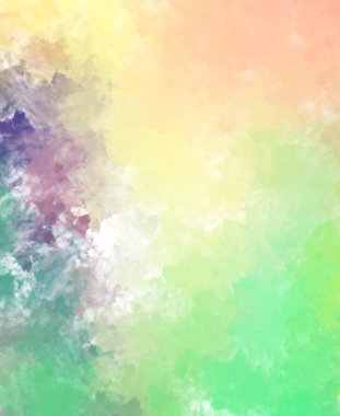 Taranmış Boyalı Soyut Arkaplan. Fırça darbesi ile boyanmış. Boya darbeleri. 2B Görüntü.