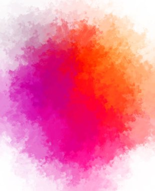 Taranmış Boyalı Soyut Arkaplan. Fırça darbesi ile boyanmış. Boya darbeleri. 2B Görüntü.