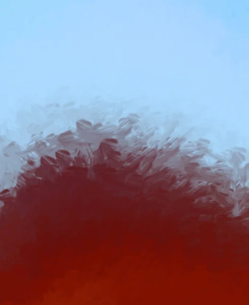 Borstad Målad Abstrakt Bakgrund Penselmålning Färgstänk Illustration — Stockfoto