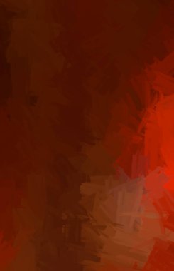 Taranmış Boyalı Soyut Arkaplan. Fırça darbesi ile boyanmış. Boya darbeleri. 2B Görüntü.