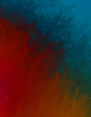 Taranmış Boyalı Soyut Arkaplan. Fırça darbesi ile boyanmış. Boya darbeleri. 2B Görüntü.