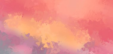 Taranmış Boyalı Soyut Arkaplan. Fırça darbesi ile boyanmış. Boya darbeleri. 2B Görüntü.