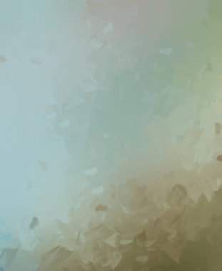 Taranmış Boyalı Soyut Arkaplan. Fırça darbesi ile boyanmış. Boya darbeleri. 2B Görüntü.