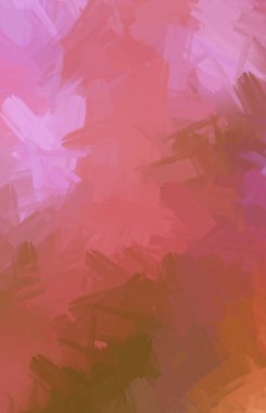 Taranmış Boyalı Soyut Arkaplan. Fırça darbesi ile boyanmış. Boya darbeleri. 2B Görüntü.